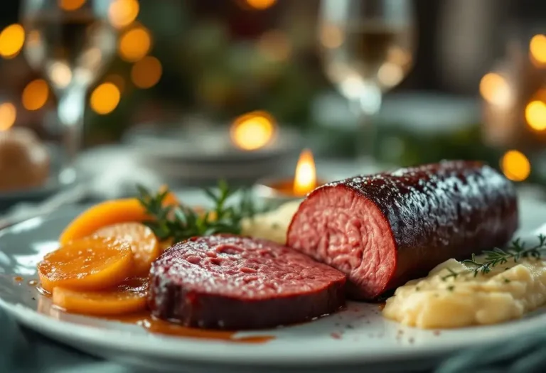 Boudin noir de Noël : ce geste de boucher méconnu qui l’empêche d’éclater et le rend incroyablement crémeux
