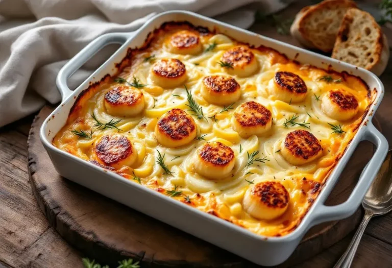 Gratin poireaux–Saint-Jacques : « simple à faire, mais digne d’un repas de fête »