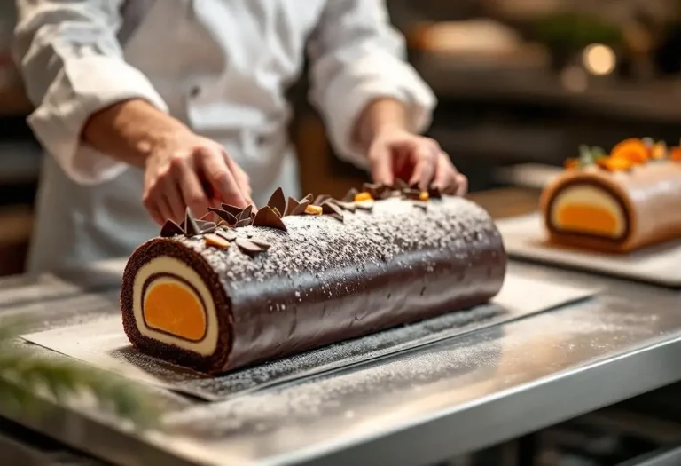 Parfums, formes, audaces... comment ces pâtissiers d'Orléans inventent chaque année de nouvelles bûches de Noël