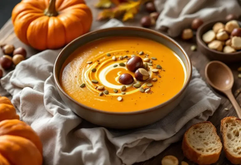 Recette velouté potimarron châtaignes | Simple, rapide et top