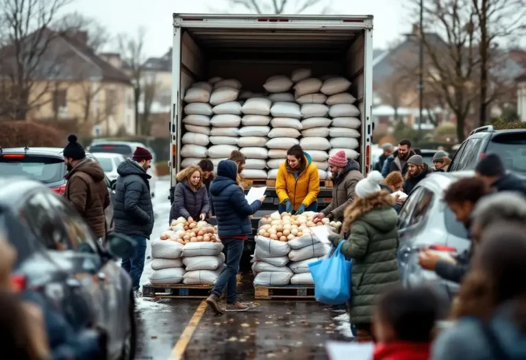 REPORTAGE. « On a des gens qui viennent pour leur famille » : en Île-de-France, le succès des pommes de terre à partager