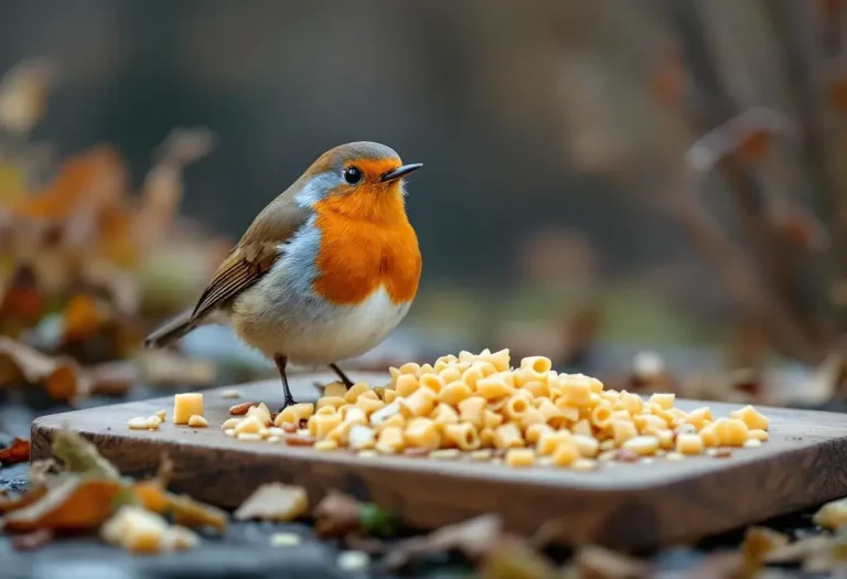 Rouges-gorges au jardin : ce soir, mettez dehors cet aliment de base à 3 centimes, que trop de jardiniers négligent