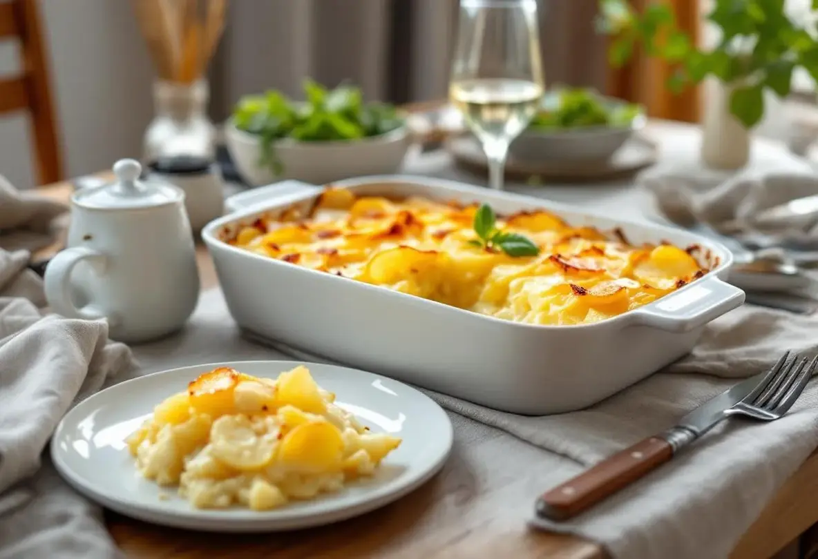 Mon accompagnement qui marche à tous les coups : le gratin dauphinois, à préparer la veille sans stress !